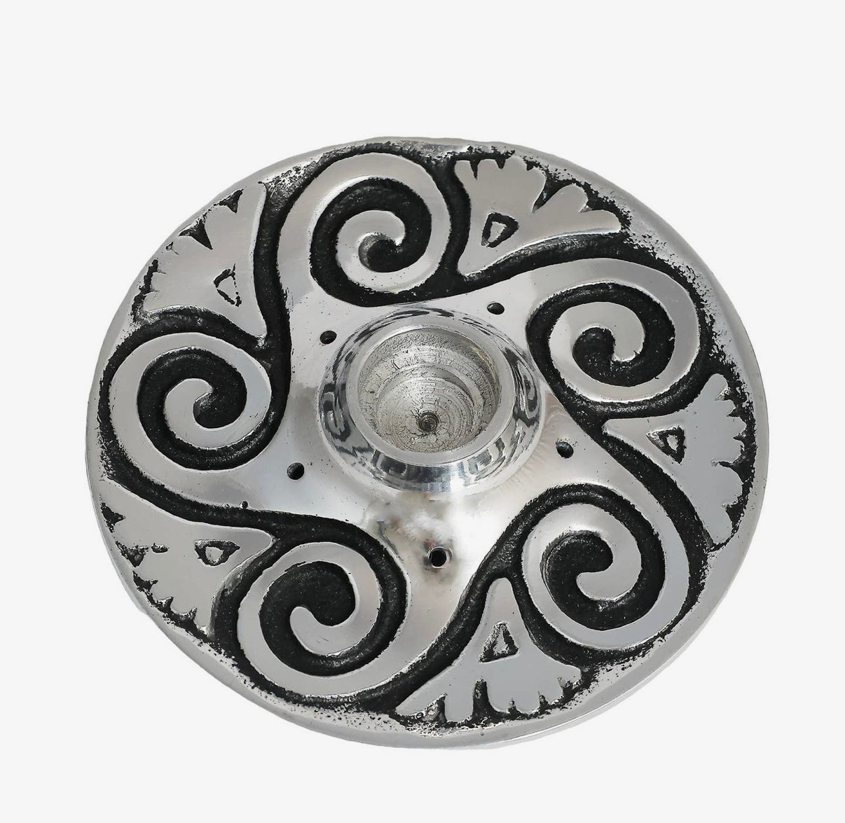 Spiral Chime Candle and Incense Holder