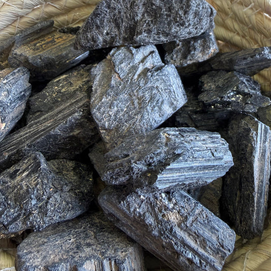 Raw Black Tourmaline