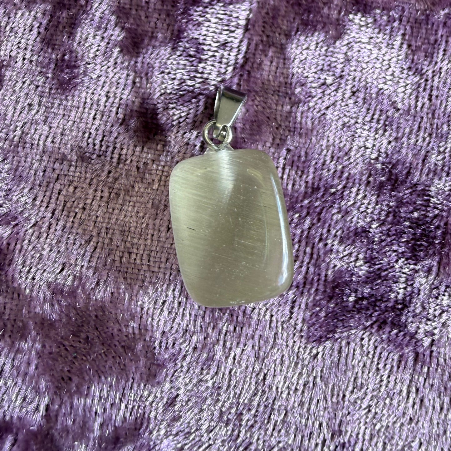 Cube Crystal Charm