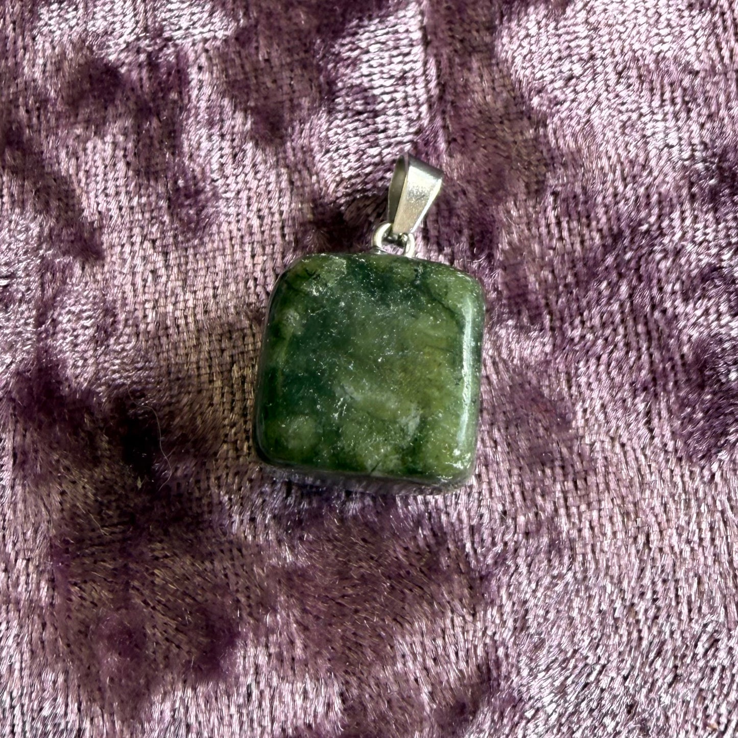 Cube Crystal Charm