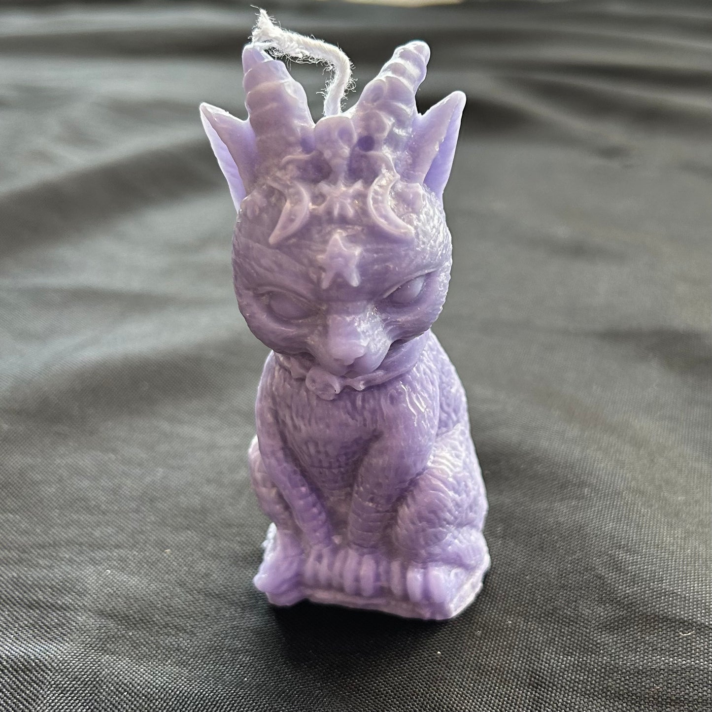 Baphomet Kitty Candle