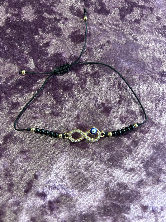 Black Evil Eye Bracelet