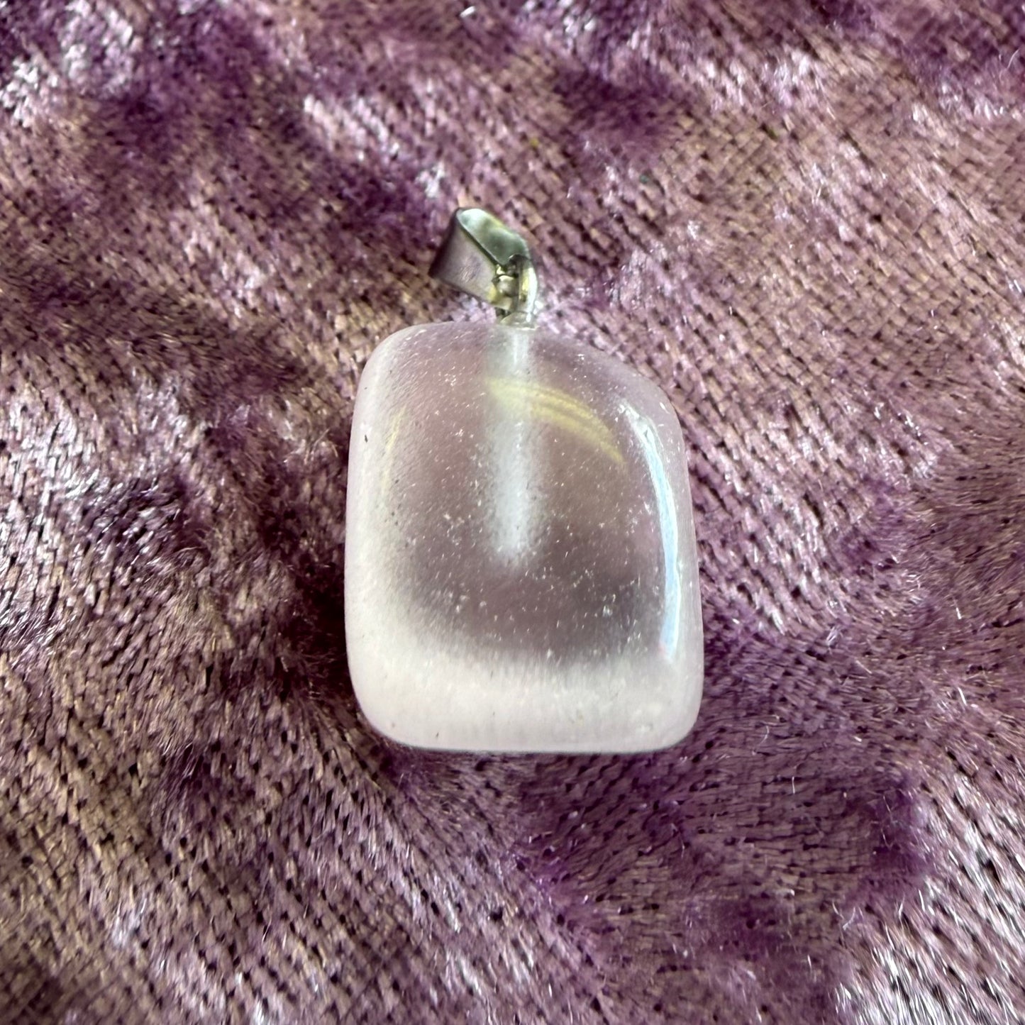 Cube Crystal Charm