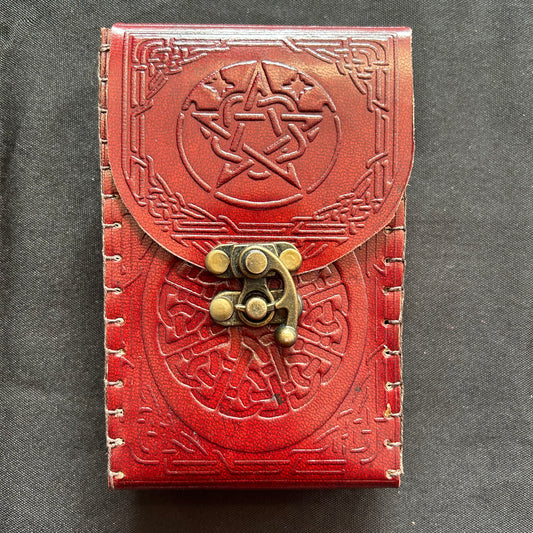 Leather Tarot Card Holder