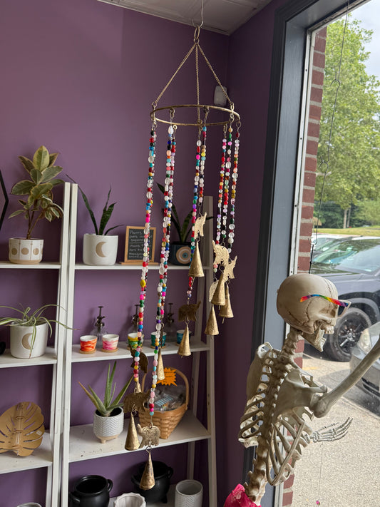Beaded Elephant Wind Chimes