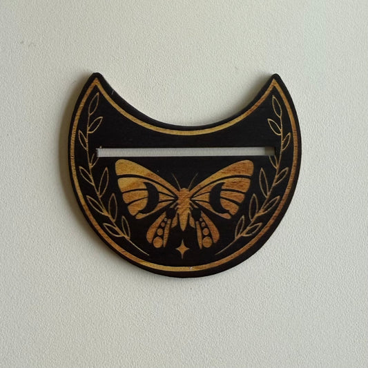 Wood Tarot Card Holder