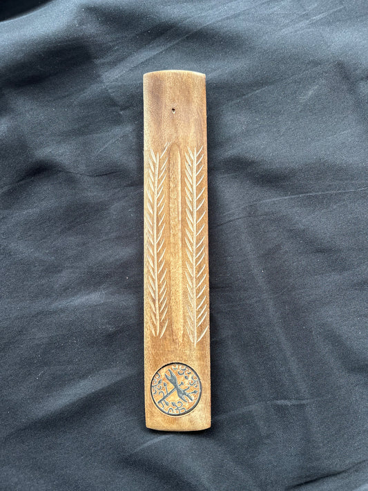 Dragonfly Wood Incense Holder