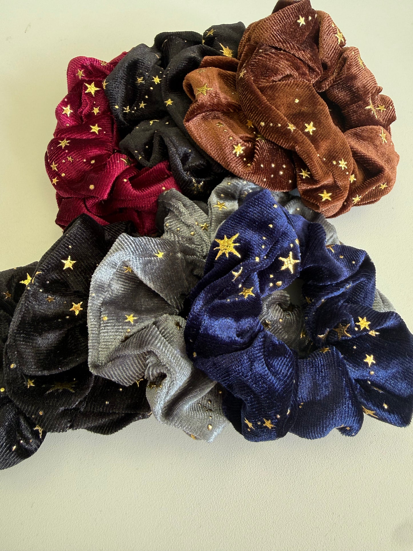 Velvet Star Scrunchie