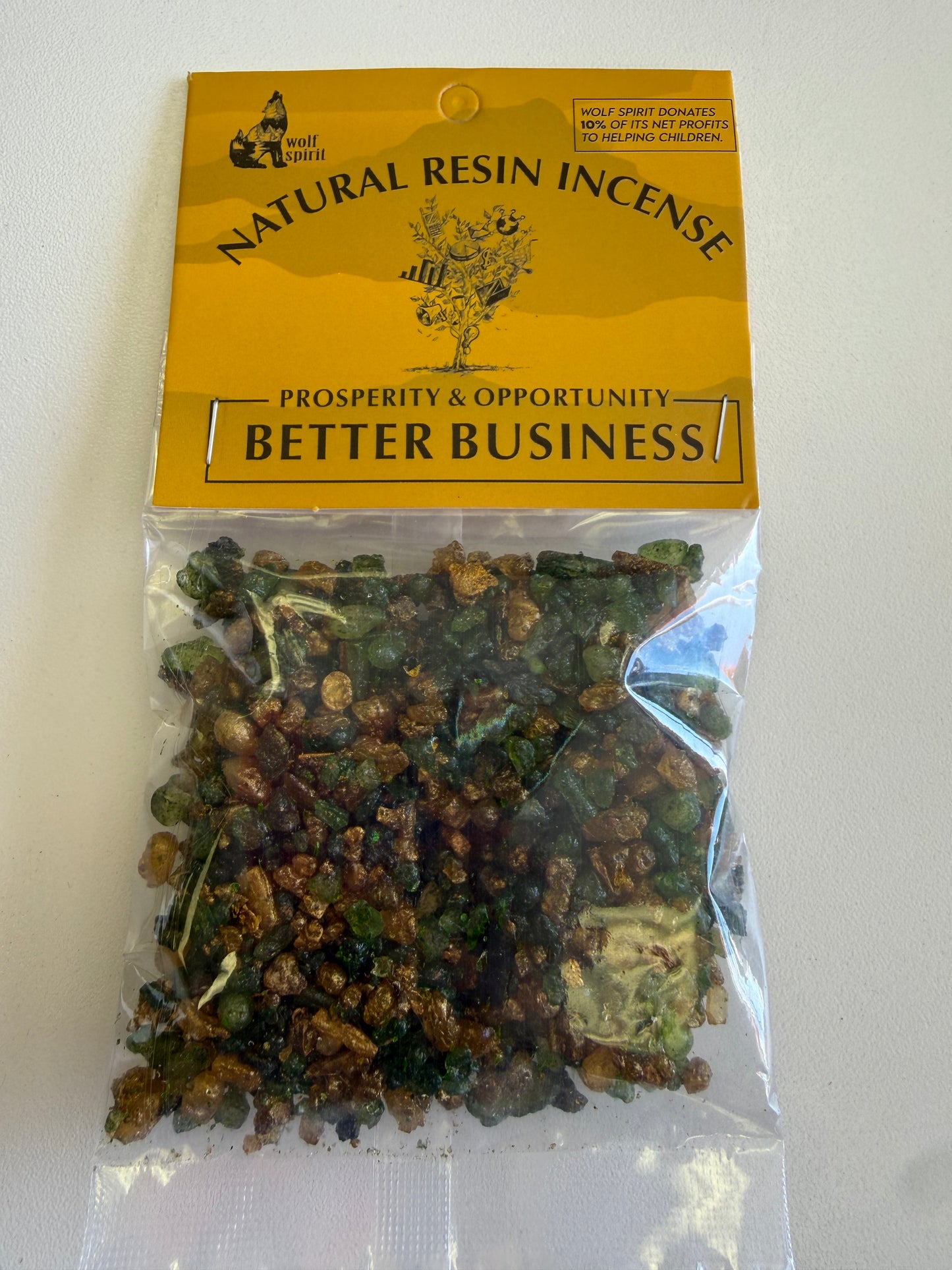 Wolf Spirit Natural Resin Incense