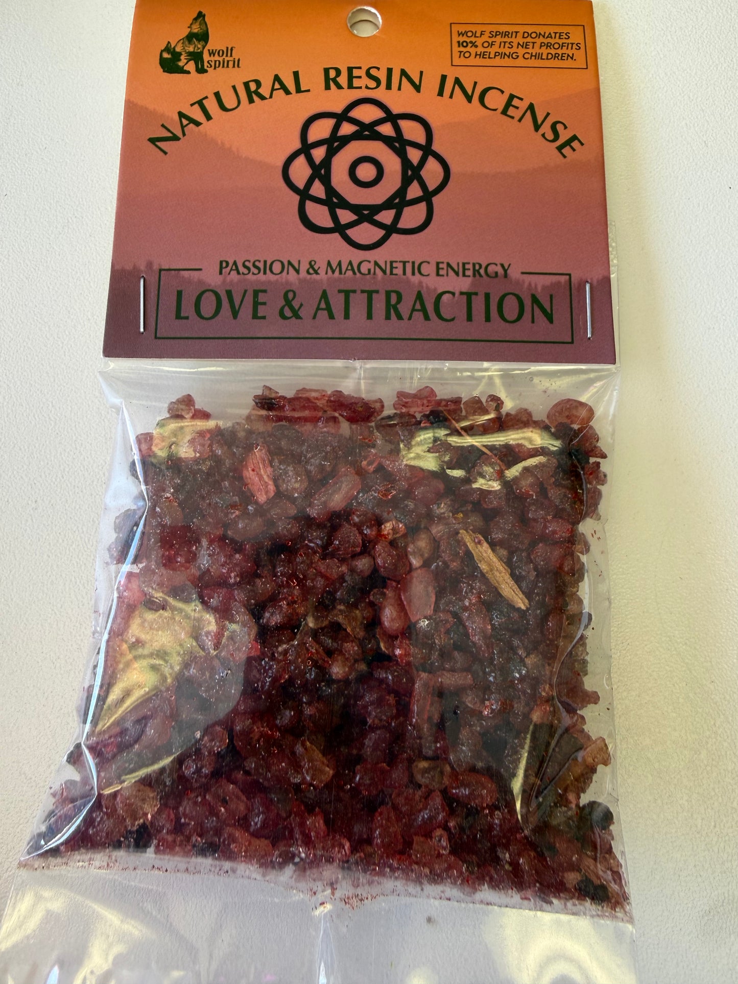 Wolf Spirit Natural Resin Incense