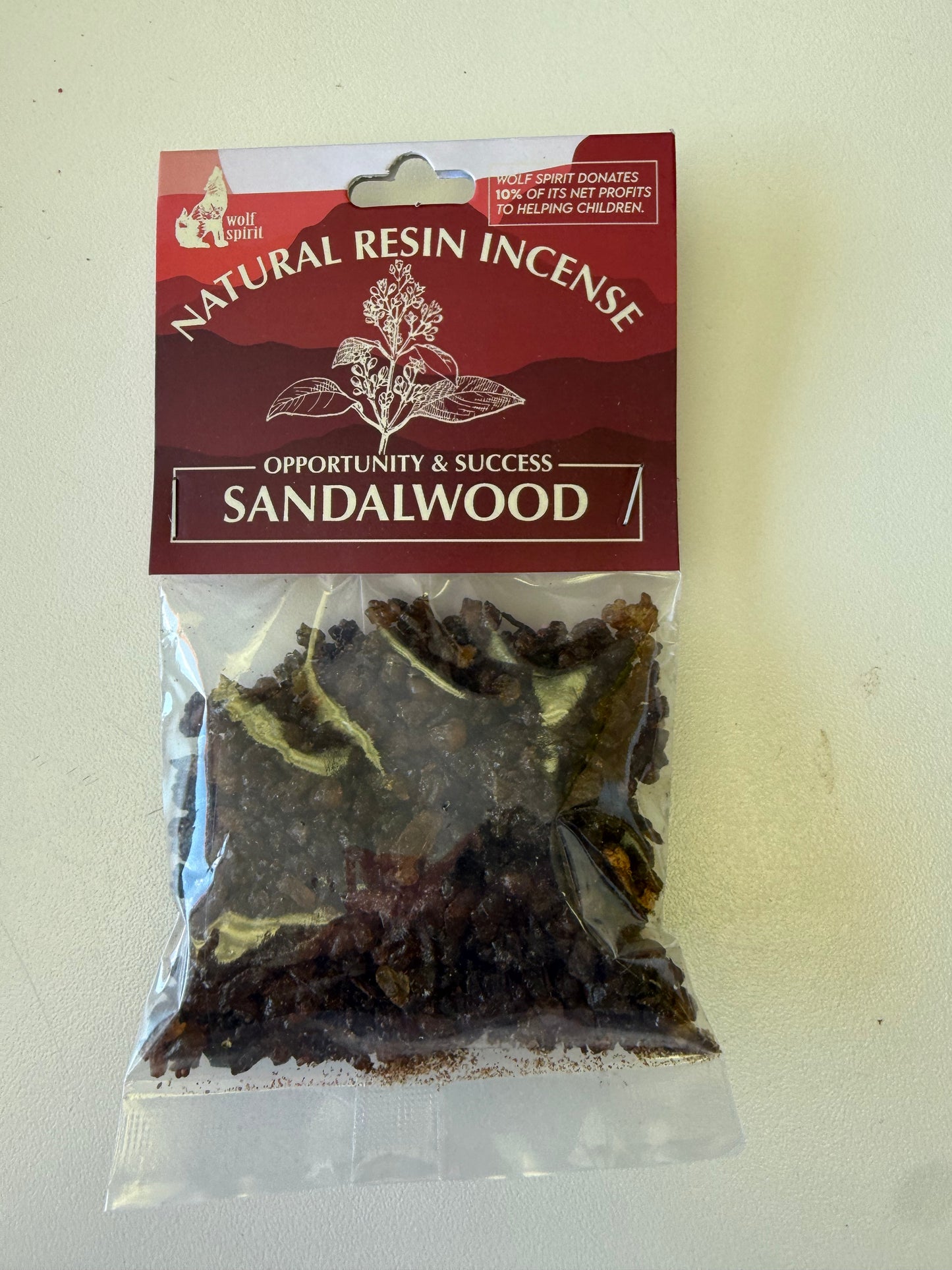 Wolf Spirit Natural Resin Incense