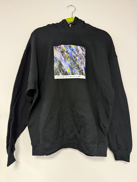 T5JS Satellite Glitch Art Hoodie