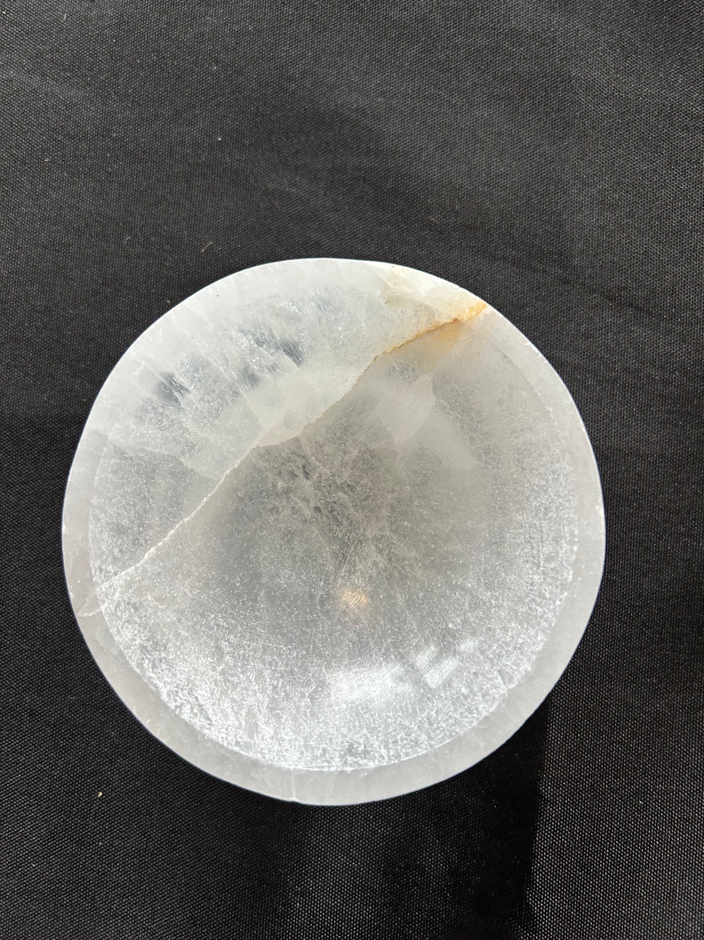 Round Selenite Bowl