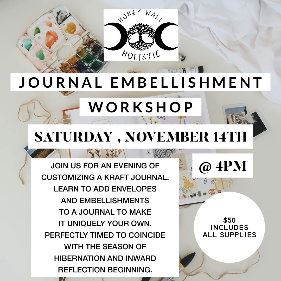 Journal Embellishment Workshop