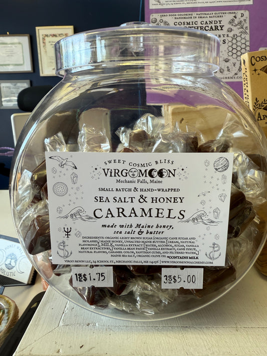 Virgo Moon Sea Salt & Honey Caramels
