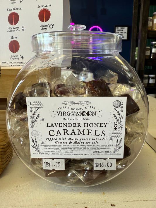 Virgo Moon Lavender Honey Caramels