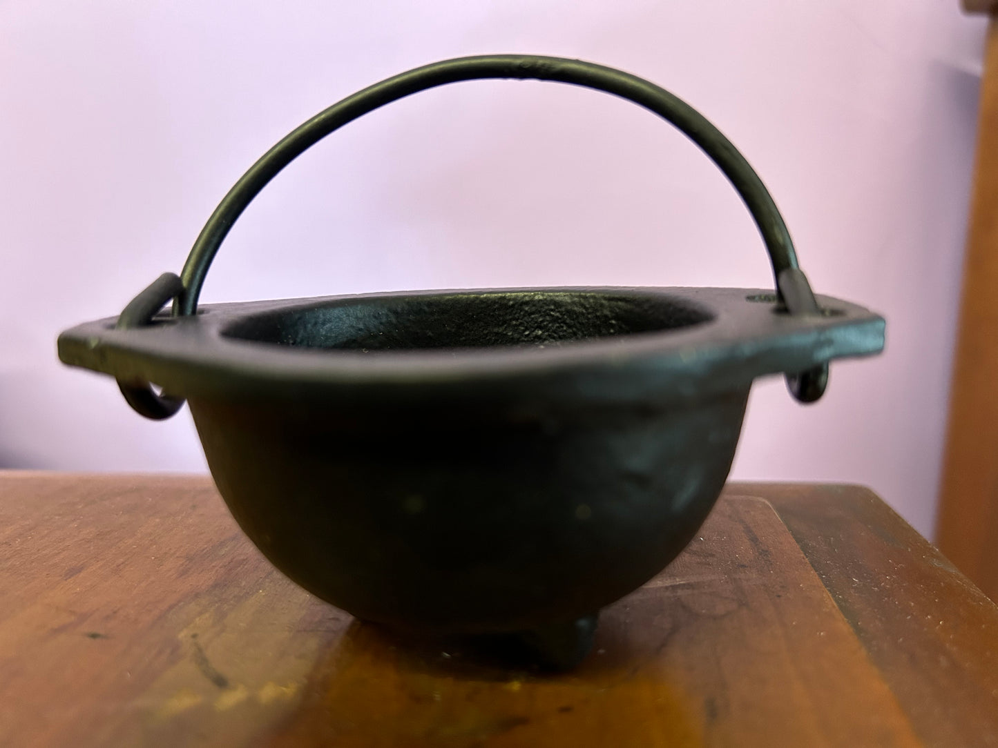 Cast Iron Cauldron Incense Burner/Smudge Pot