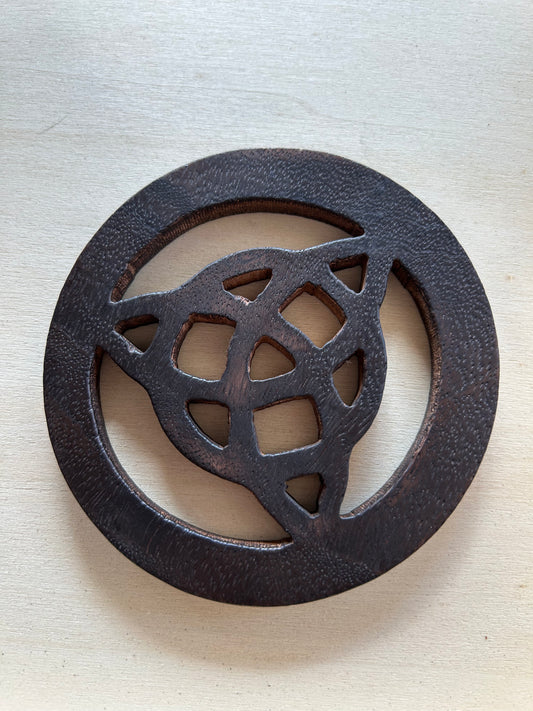 Triquetra Wood Altar Tile