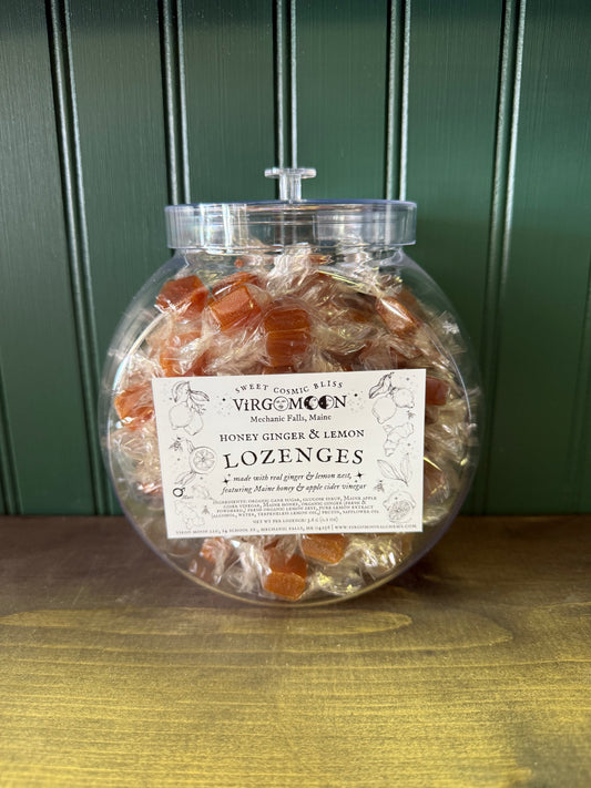 Virgo Moon Honey Ginger & Lemon Lozenges