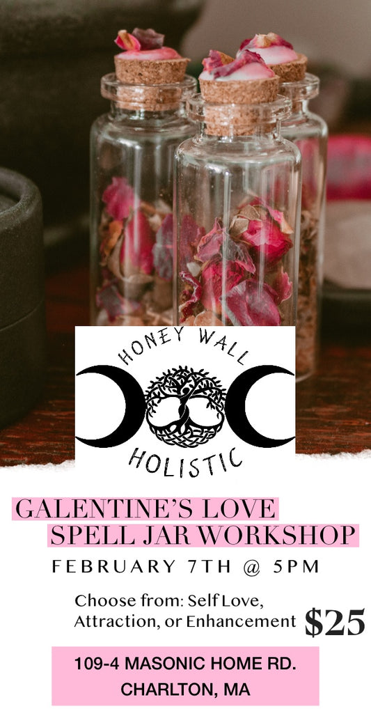 Galentine’s Love Spell Jar Workshop