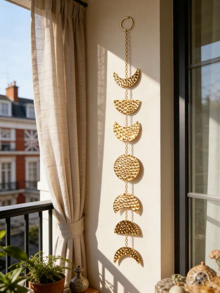 Boho Moon Phase Hanging Decor