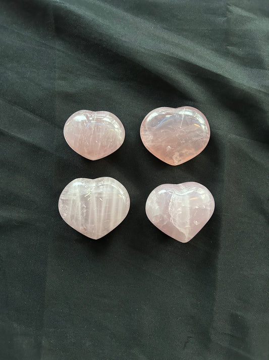 Rose Quartz Heart