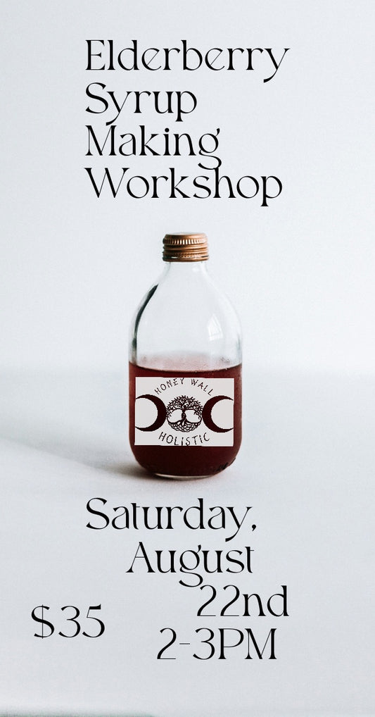 Elderberry Syrup Making Workshop