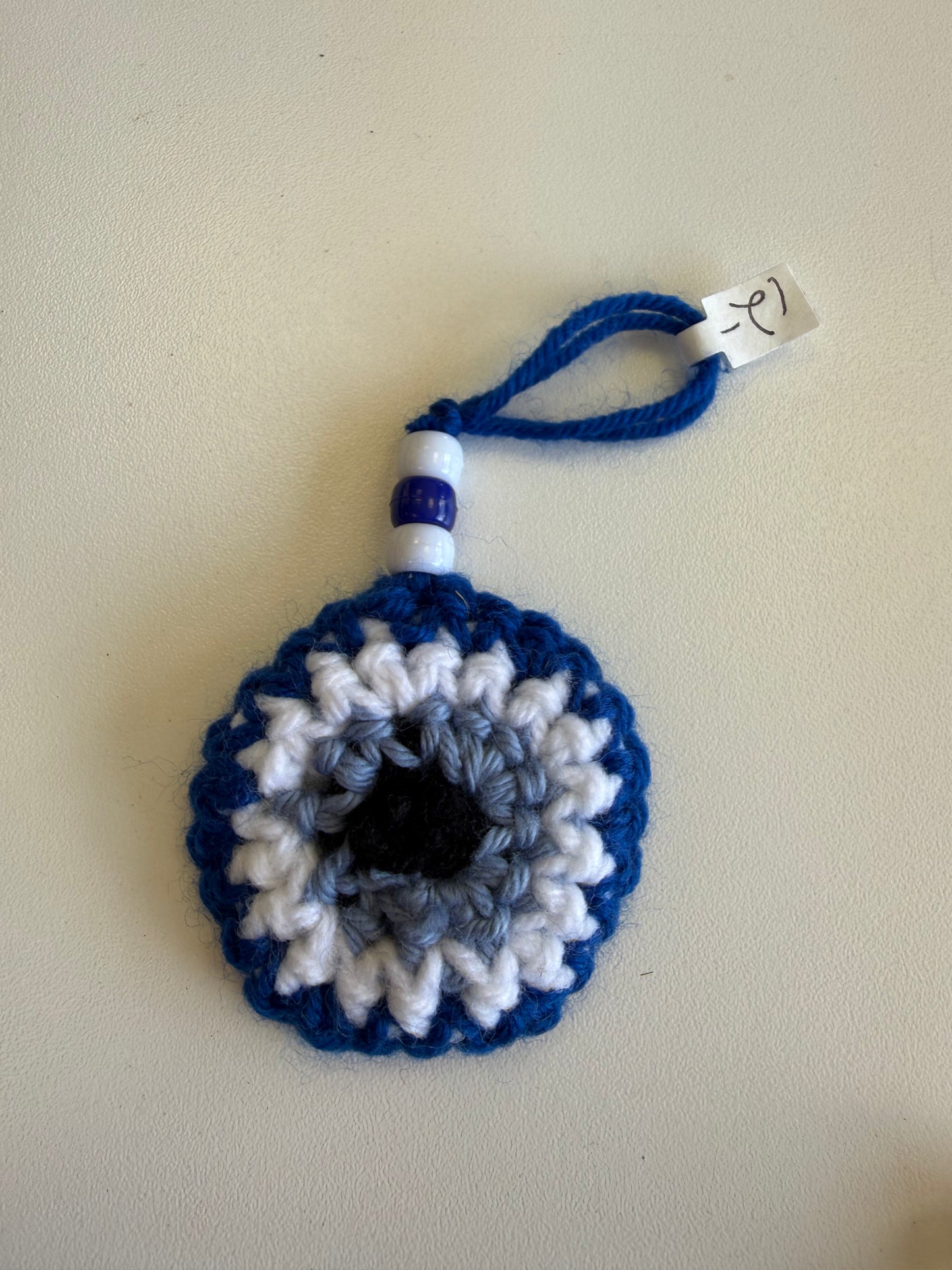 Crocheted Evil Eye