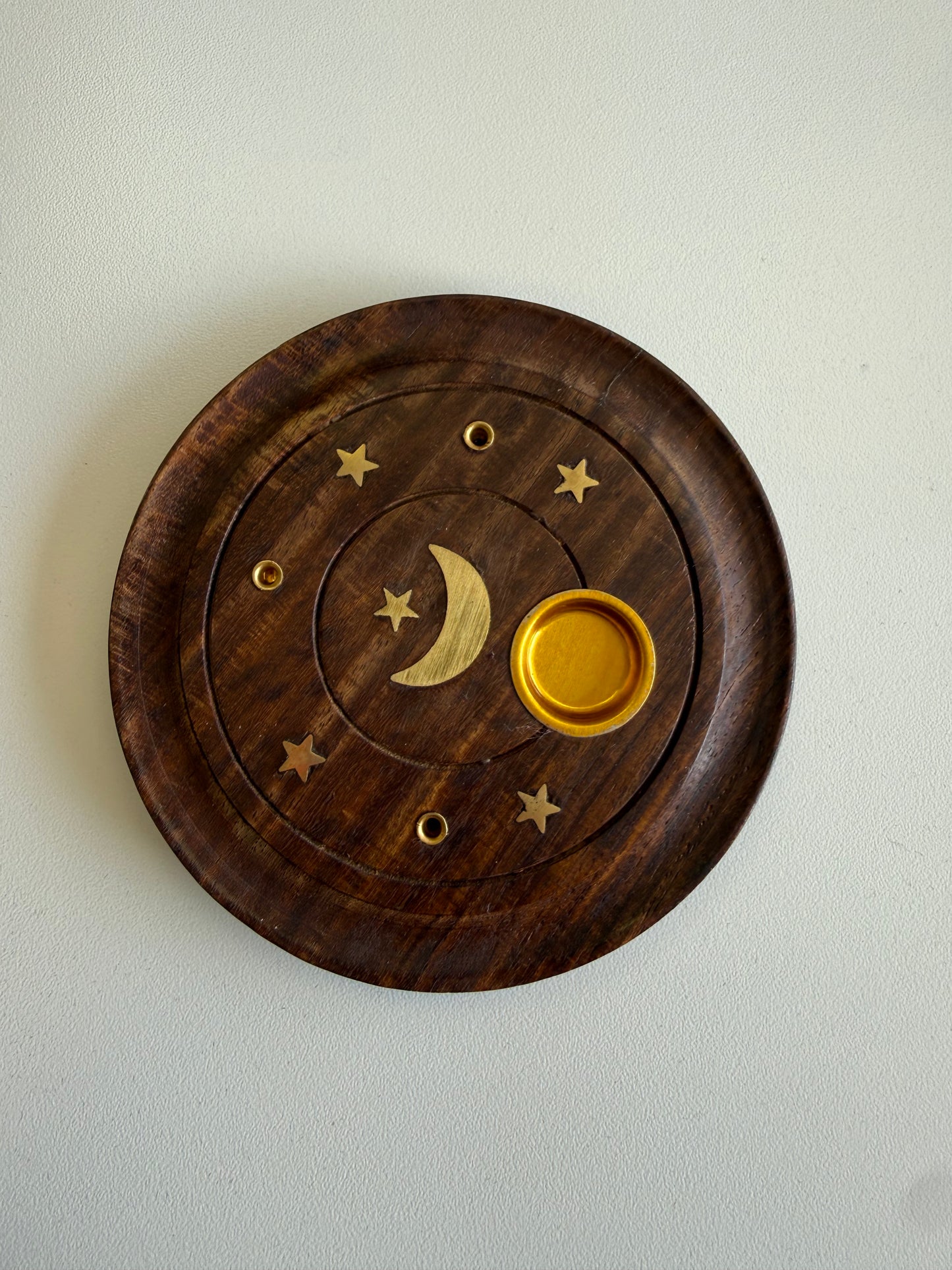 Sun and Moon Incense Burner
