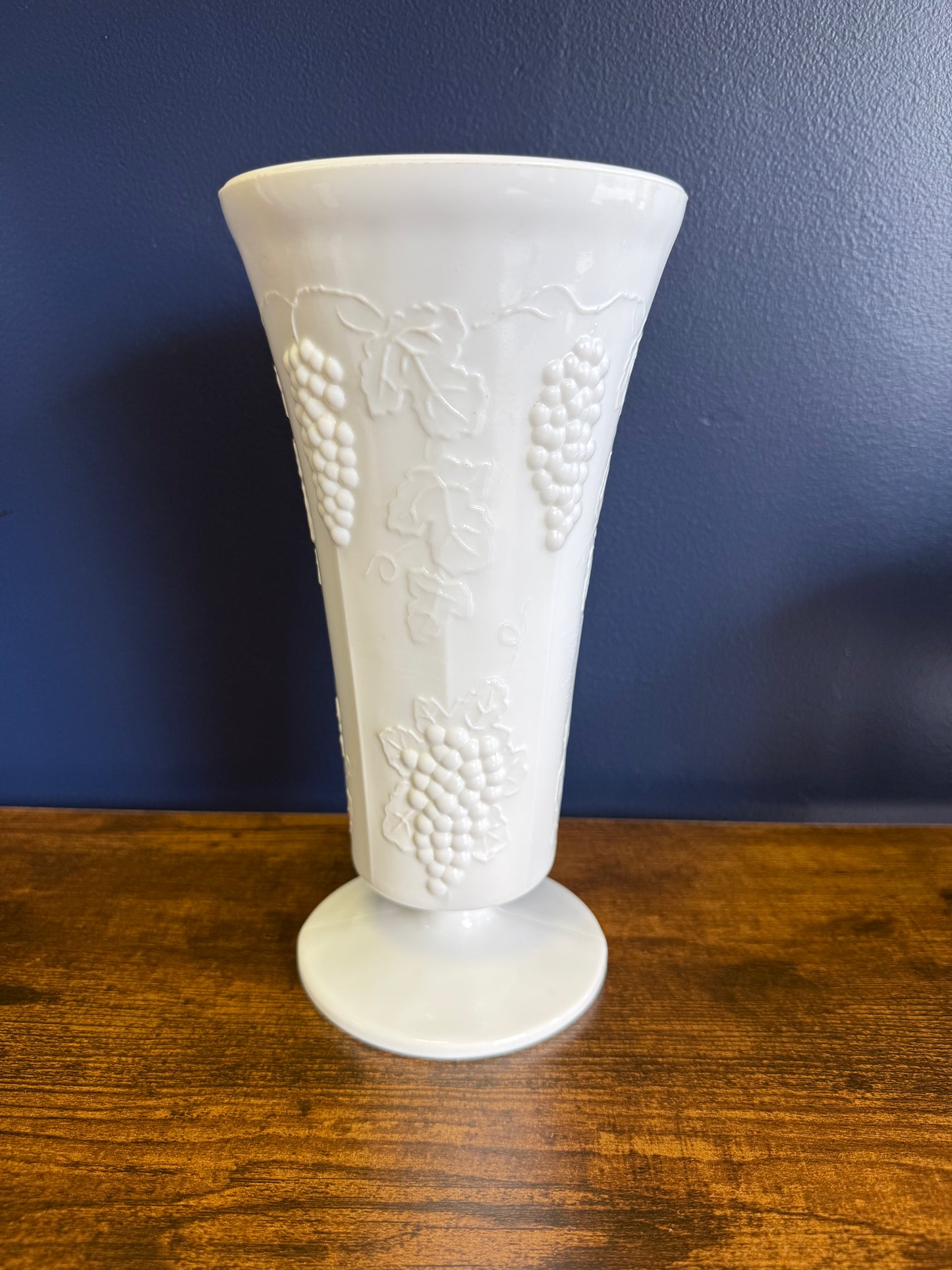 Vintage Milk Glass Vase