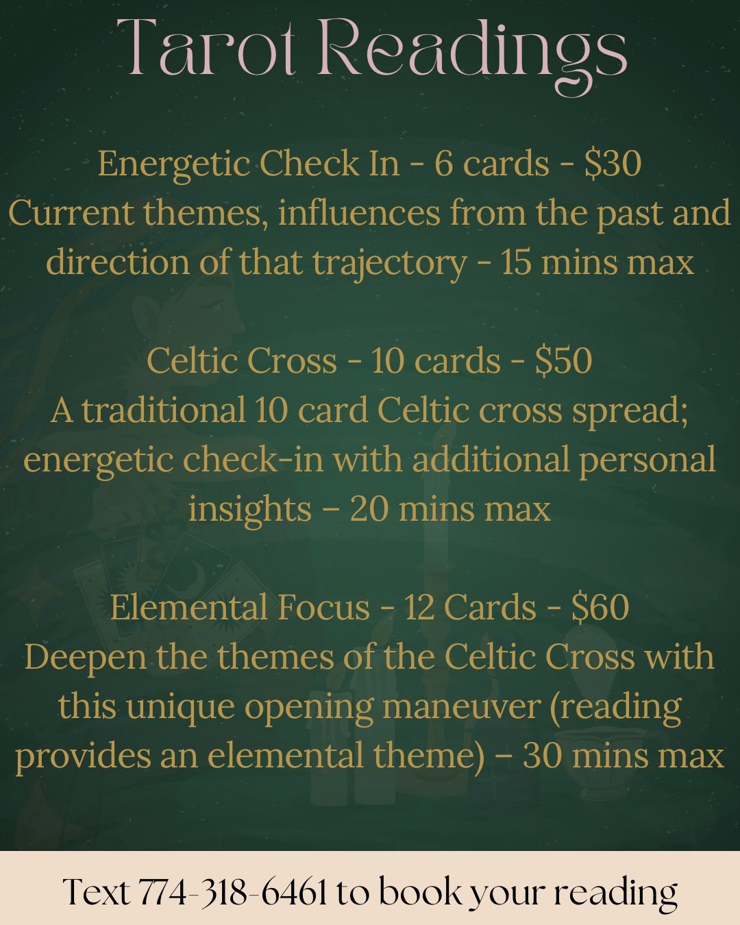 Tarot with Christine West 10/24/26