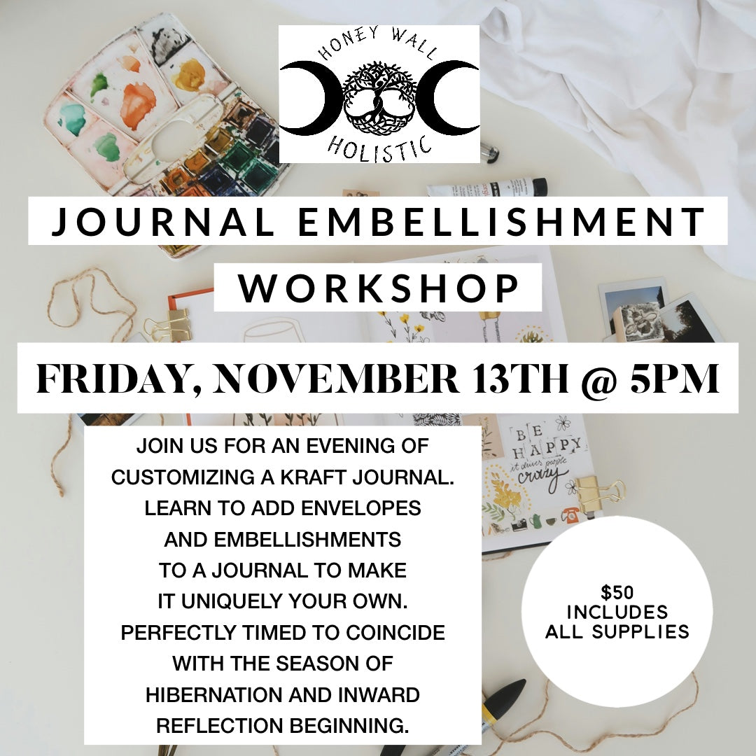 Journal Embellishment Workshop