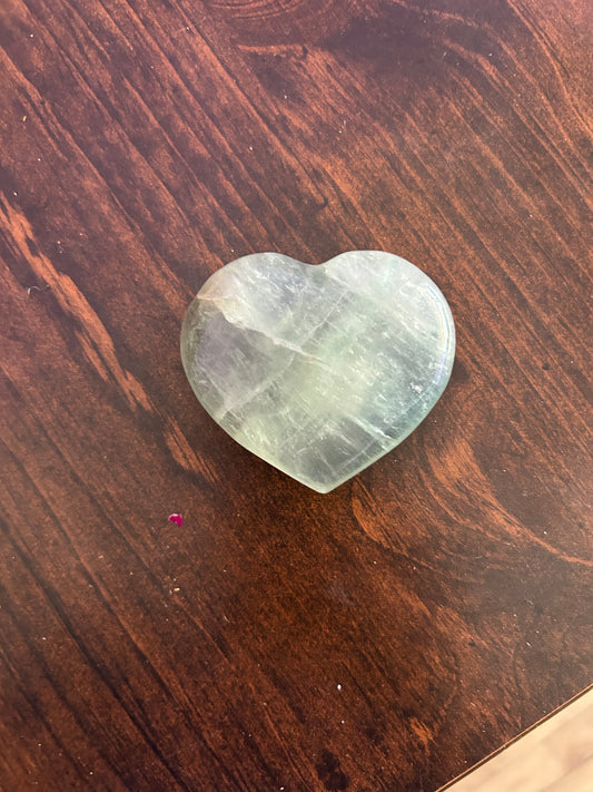 Fluorite Heart