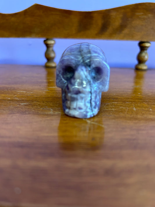 Amethyst Skull