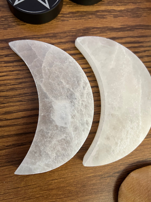 Selenite Moon