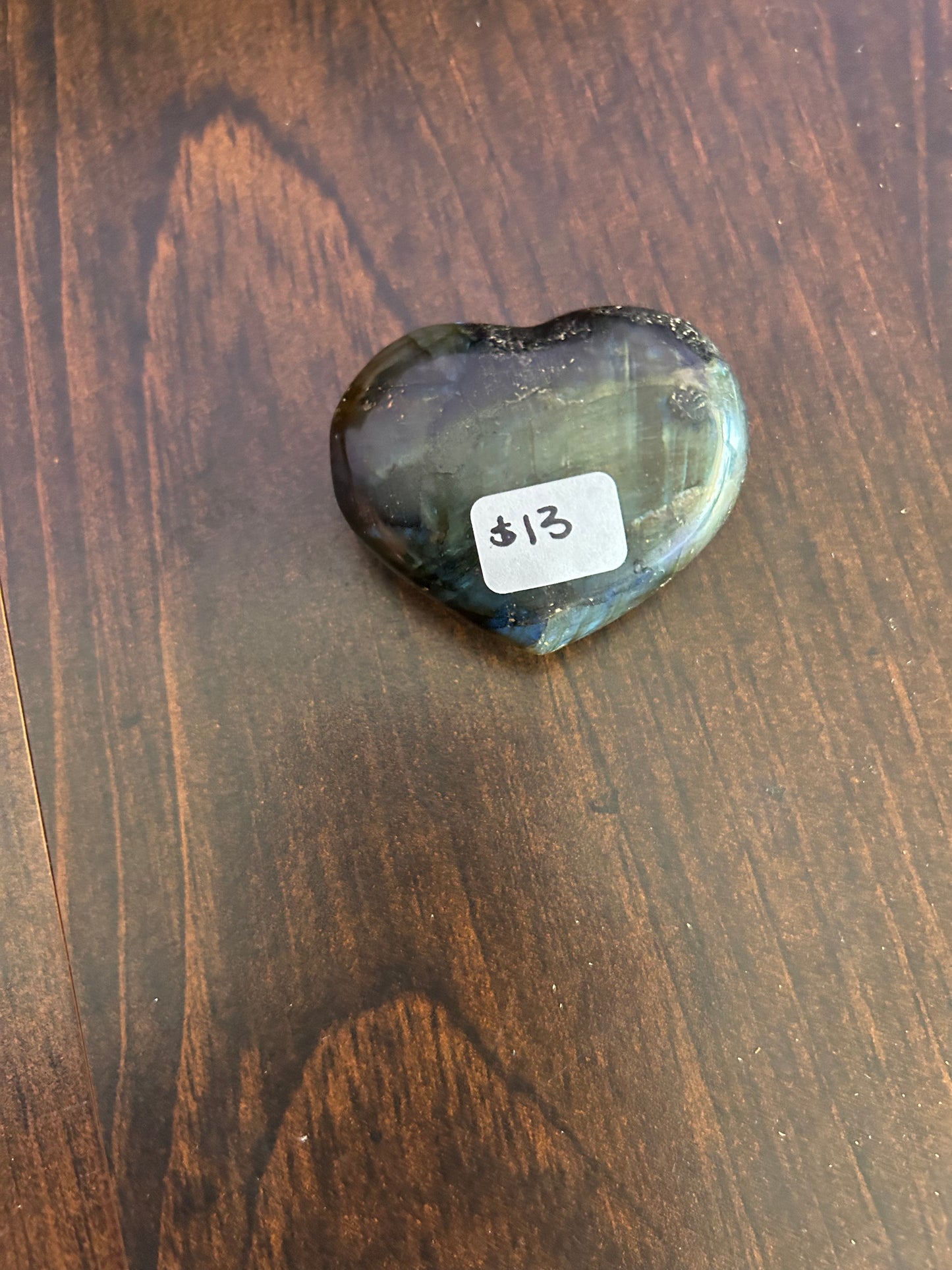 Medium Labradorite Heart