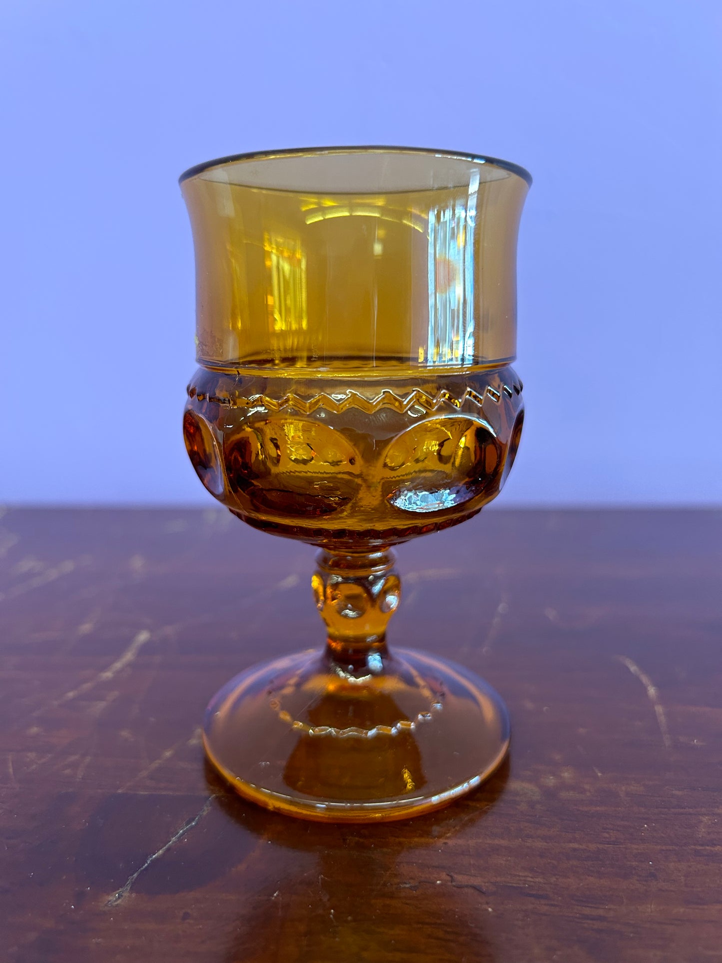 Amber Goblet